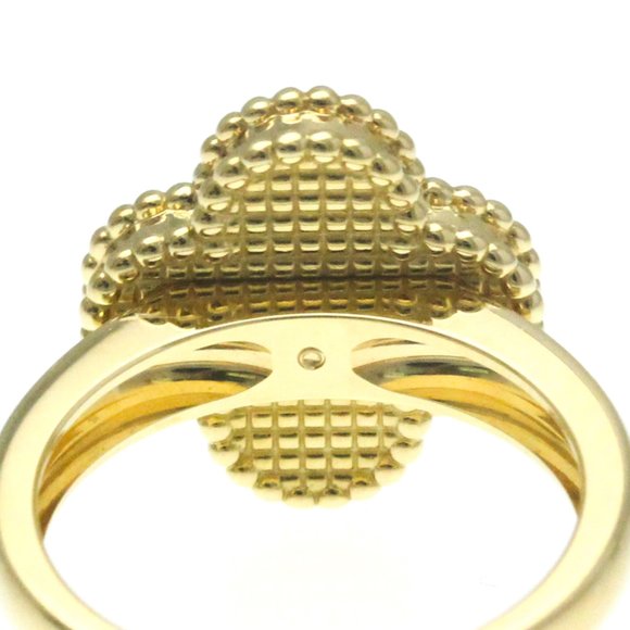 Van Cleef & Arpels Vintage Alhambra Yellow Gold (18K) Fashion Carnelian,Diamo... - Picture 7 of 10